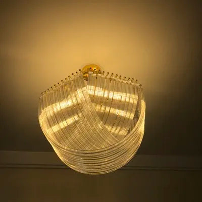 [Designer] Postmodern Hanging Crystals Lamp
