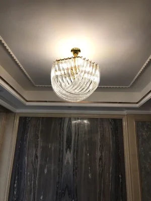 [Designer] Postmodern Hanging Crystals Lamp