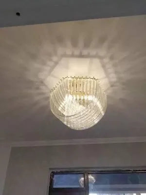 [Designer] Postmodern Hanging Crystals Lamp