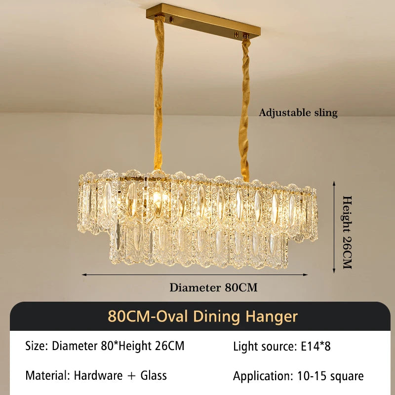 [Lumière] Crystal Chandelier French Luxury