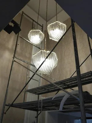 [Designer] Postmodern Hanging Crystals Lamp