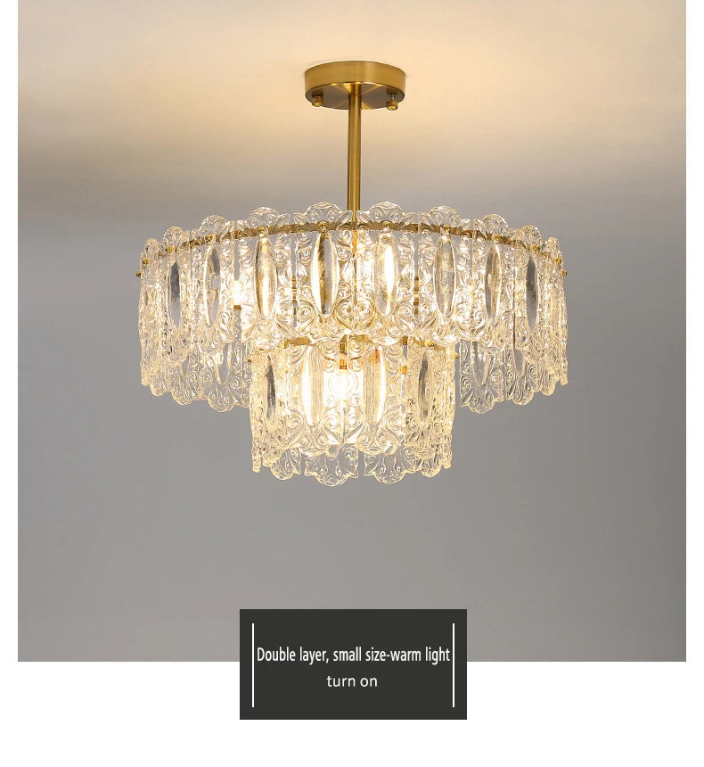 [Lumière] Crystal Chandelier French Luxury