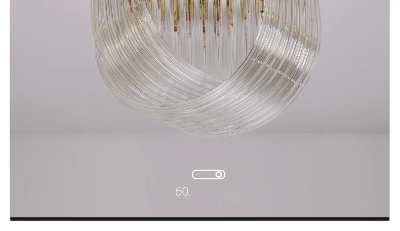 [Designer] Postmodern Hanging Crystals Lamp