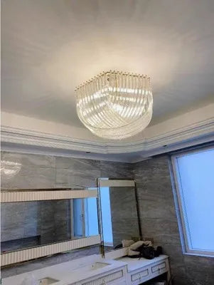[Designer] Postmodern Hanging Crystals Lamp