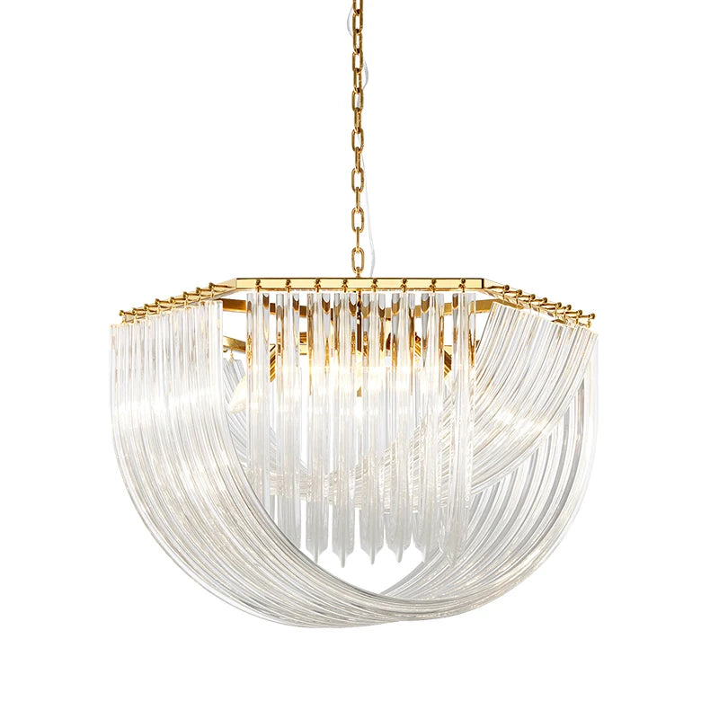 [Designer] Postmodern Hanging Crystals Lamp