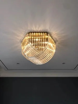 [Designer] Postmodern Hanging Crystals Lamp