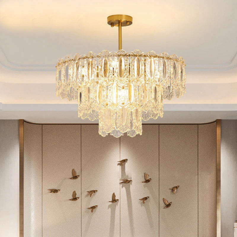 [Lumière] Crystal Chandelier French Luxury