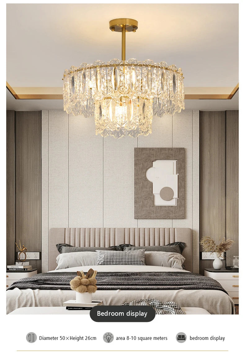 [Lumière] Crystal Chandelier French Luxury