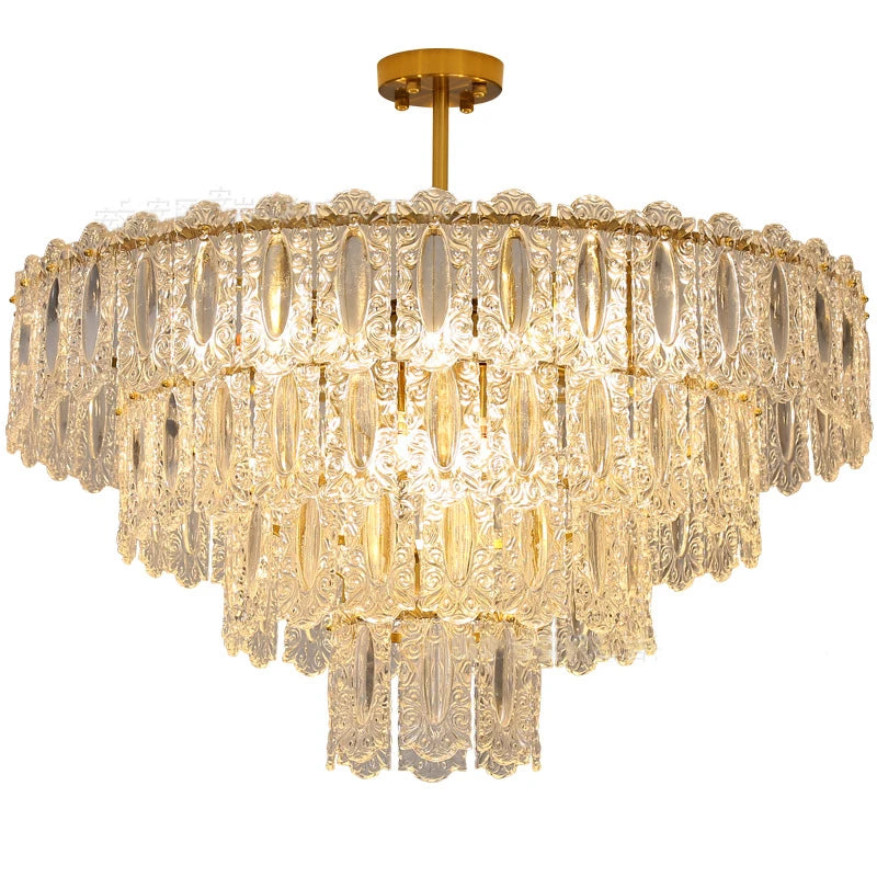 [Lumière] Crystal Chandelier French Luxury