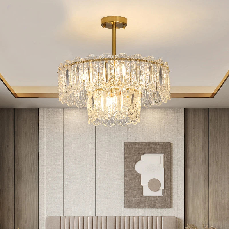 [Lumière] Crystal Chandelier French Luxury