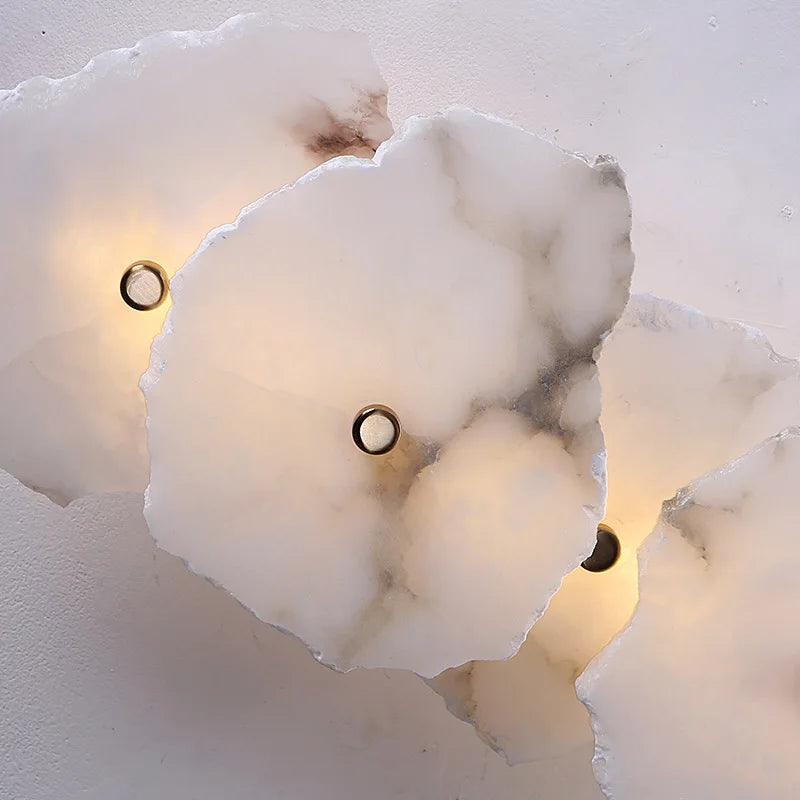 [Travertino] Natural Marble Wall Lamp Sconce