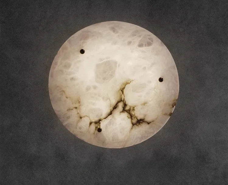 [Marmo] French Marble Ceiling Light Natural Stone
