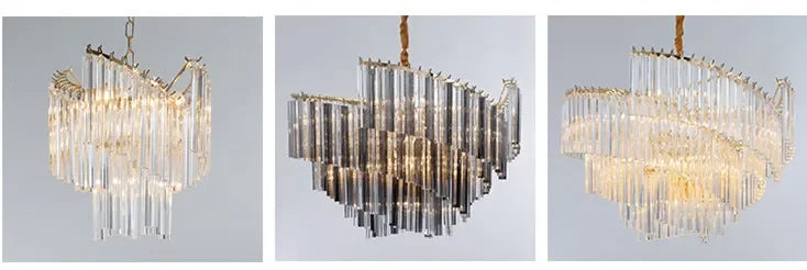 [Splendor] Modern Luxury Crystal Chandelier Gold