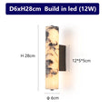 [Nero] Italian Marble Wall Lamp Natural Stone
