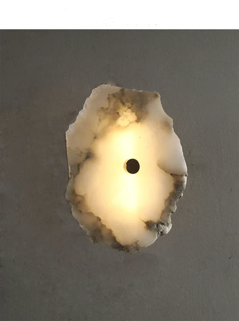 [Travertino] Natural Marble Wall Lamp Sconce