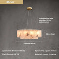 [Carrara] Marble Pendant Light Brass Gold