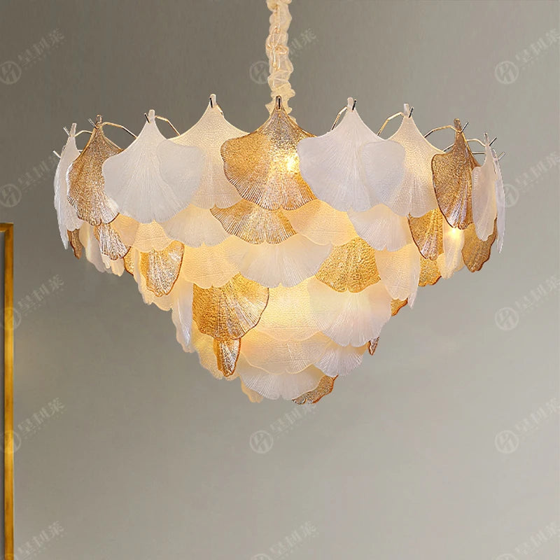 [Conchiglia] Crystal Shell Chandelier French Nordic