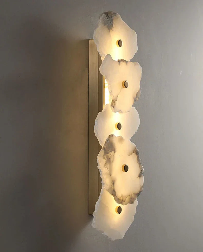 [Travertino] Natural Marble Wall Lamp Sconce