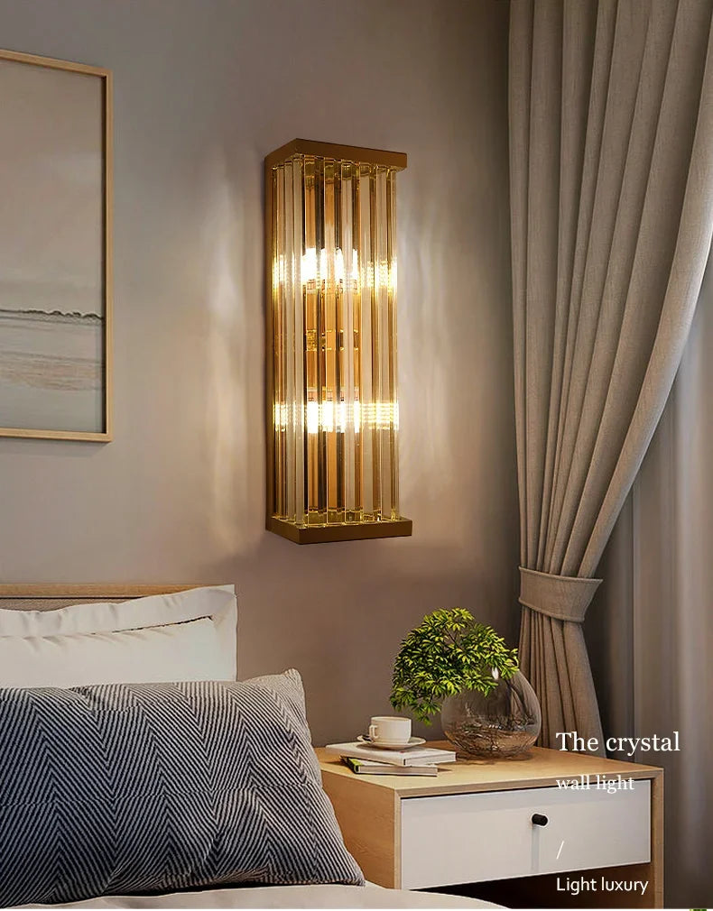 [Brasseri]  Crystal Wall Lamp