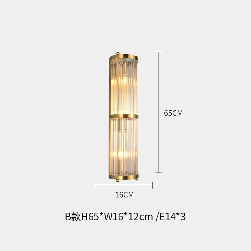 [Magnificenza] Villa Crystal Wall Lamp Long