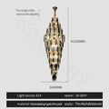 [Grandioso] European Duplex Crystal Chandelier Villa Luxury
