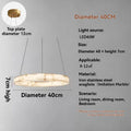 [Pietra] Marble Pendant Light Faux Stone Round