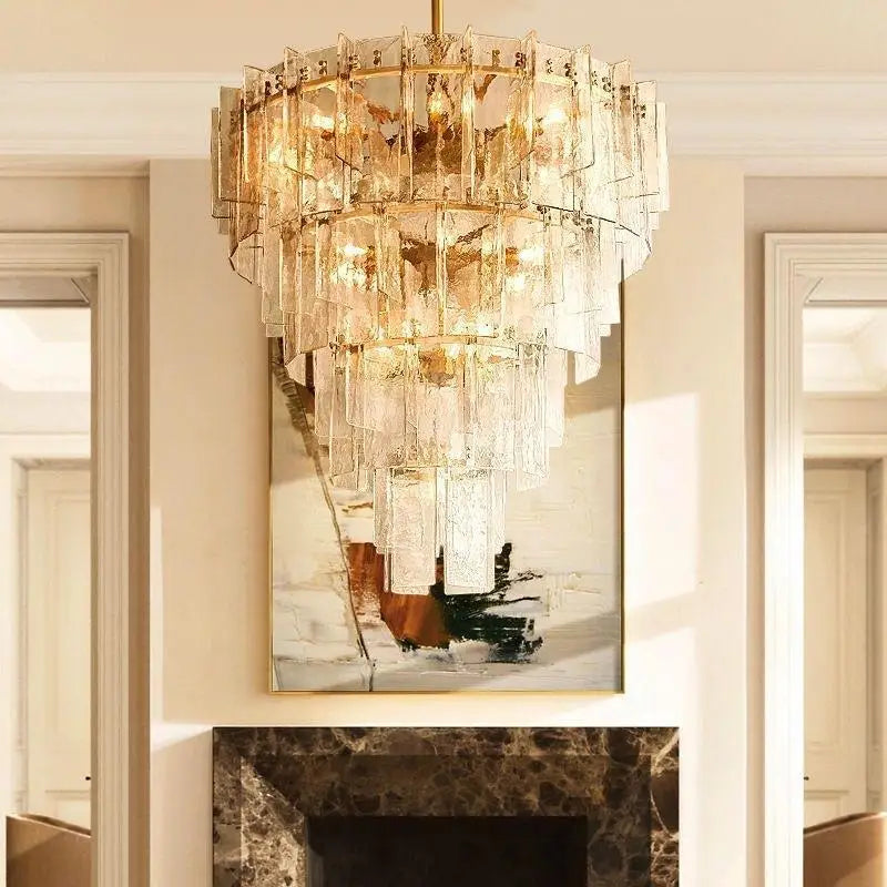 [Medievale] French Medieval Duplex Chandelier Postmodern