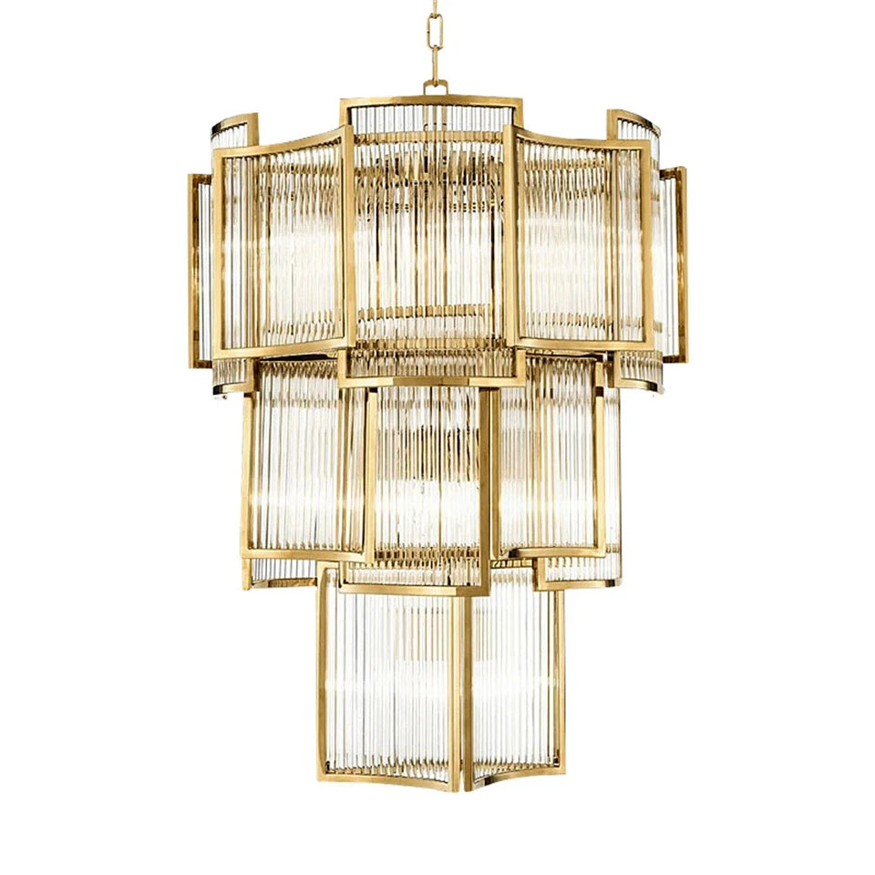 [Scandinavia] Nordic Crystal Loft Chandelier