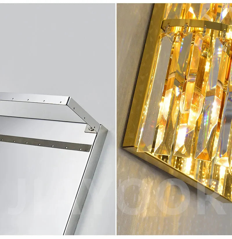 [Grandeur] Luxury Crystal Wall Lamp Villa Corridor