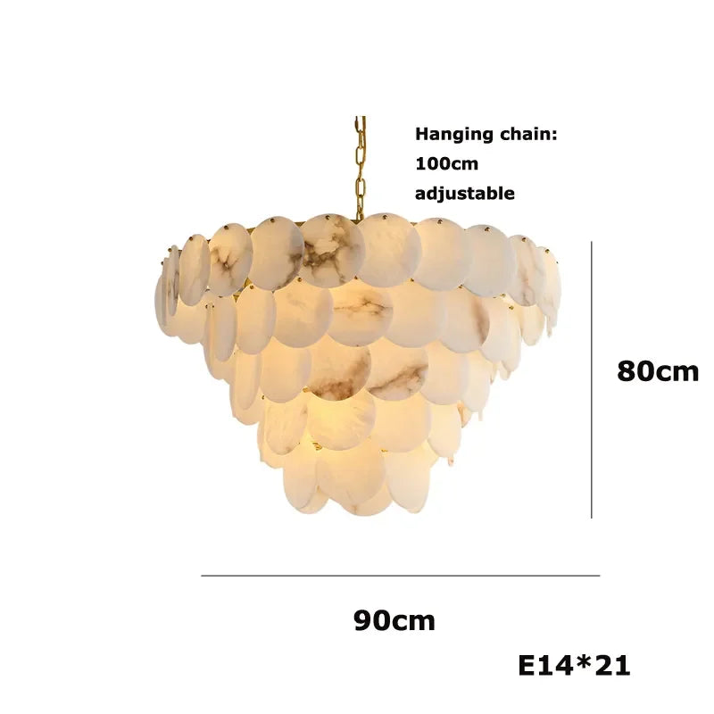 [Lusso] Luxury Marble Chandelier Modern Design