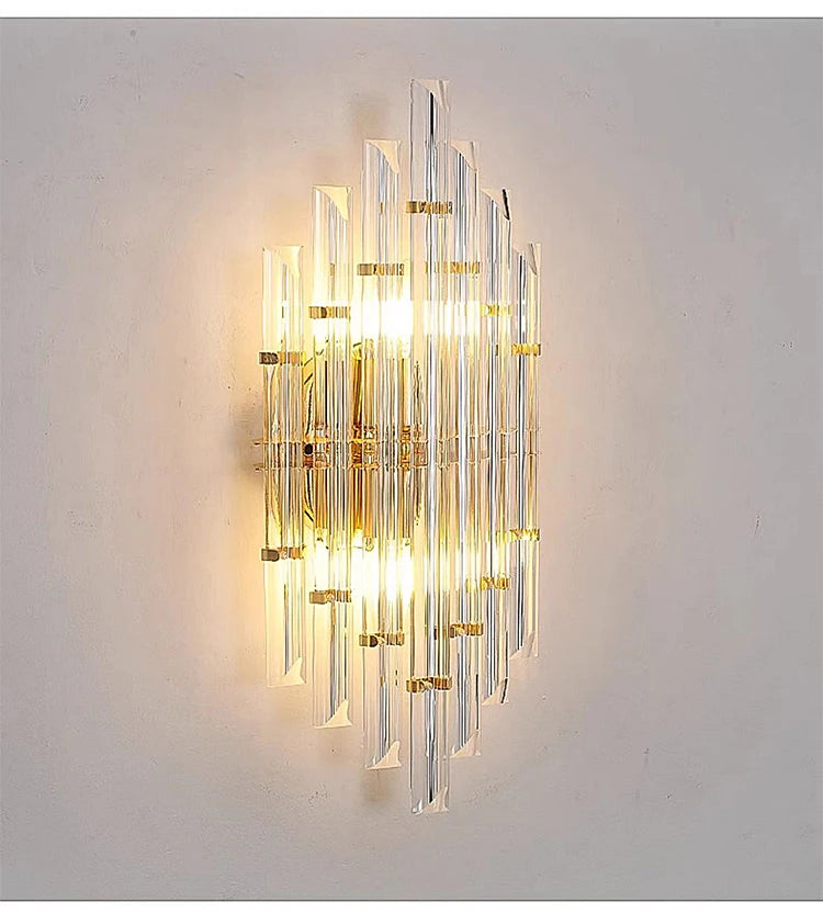 [rendy]  Crystal Wall Lamp Luxury Light