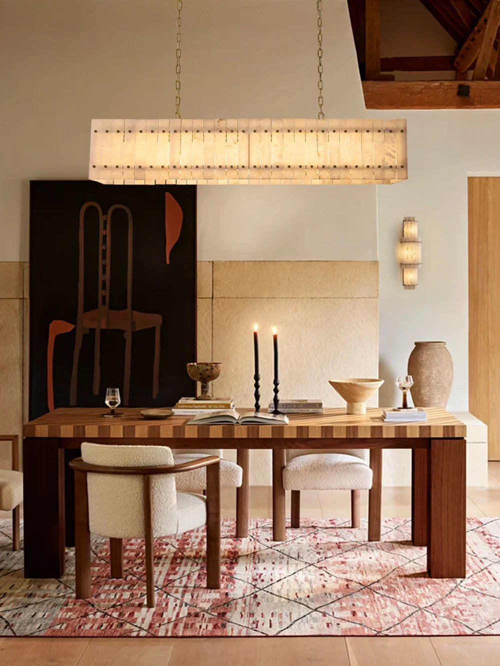 [Rotondo] Modern Marble Chandelier Round