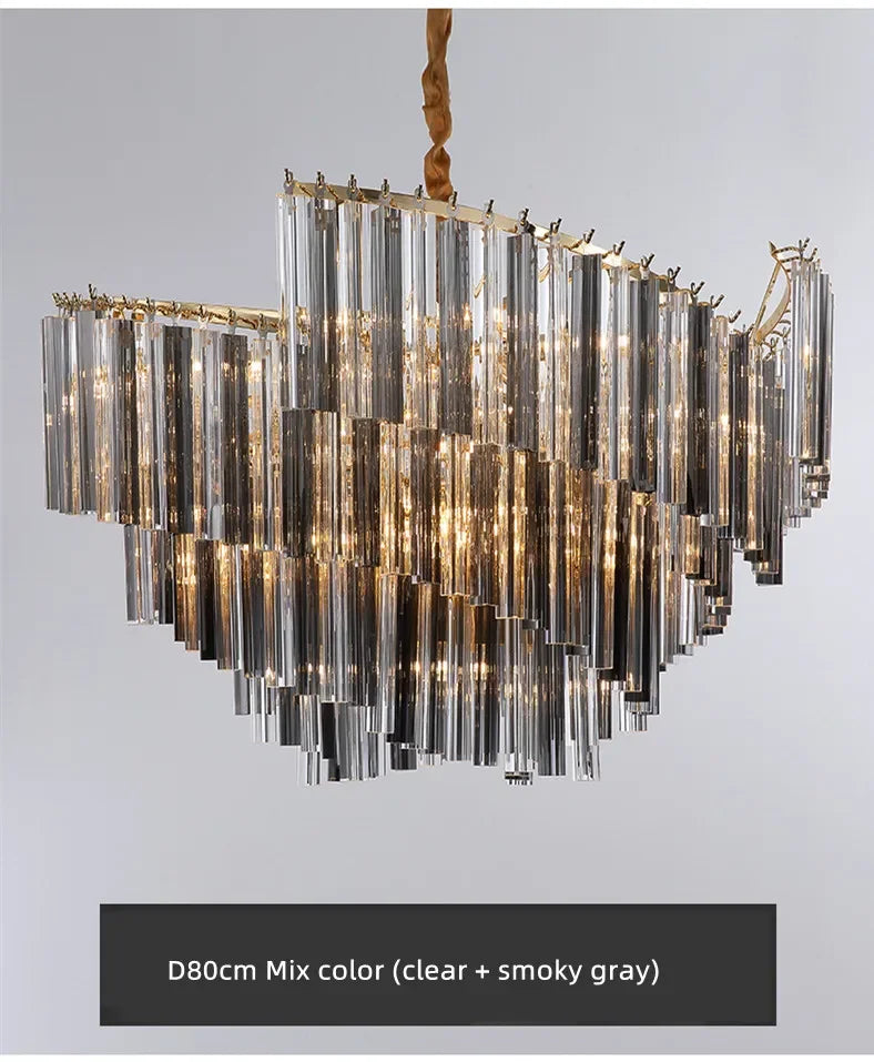 [Splendor] Modern Luxury Crystal Chandelier Gold