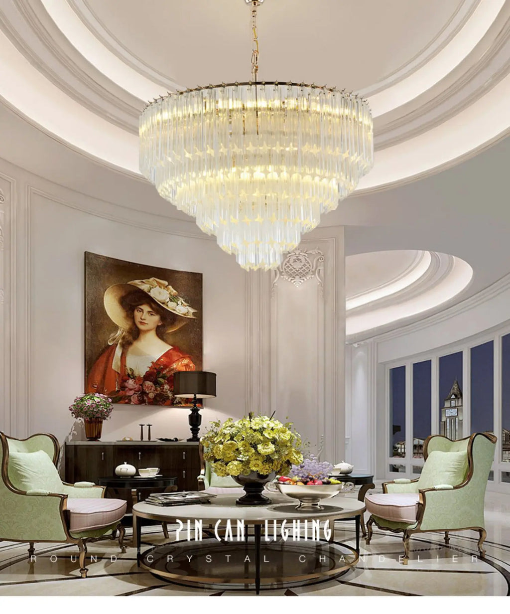 [Cristallo] Modern Crystal Chandelier Luxury LED