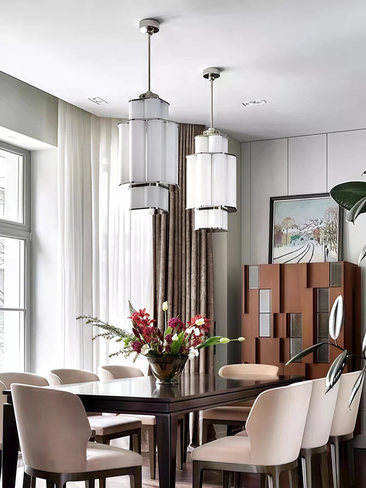 [Niveo] Modern Chandelier White