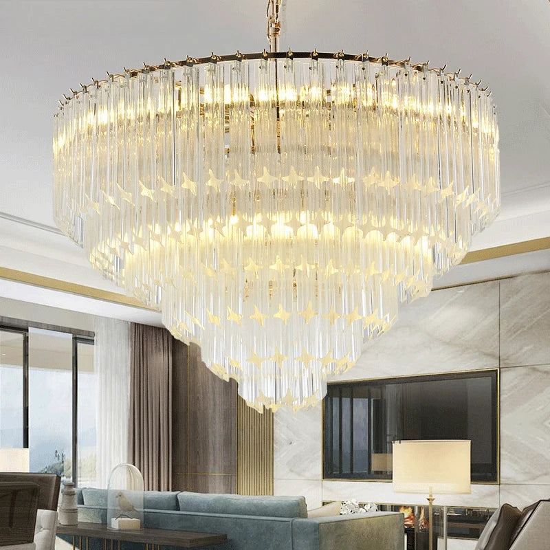 [Cristallo] Modern Crystal Chandelier Luxury LED