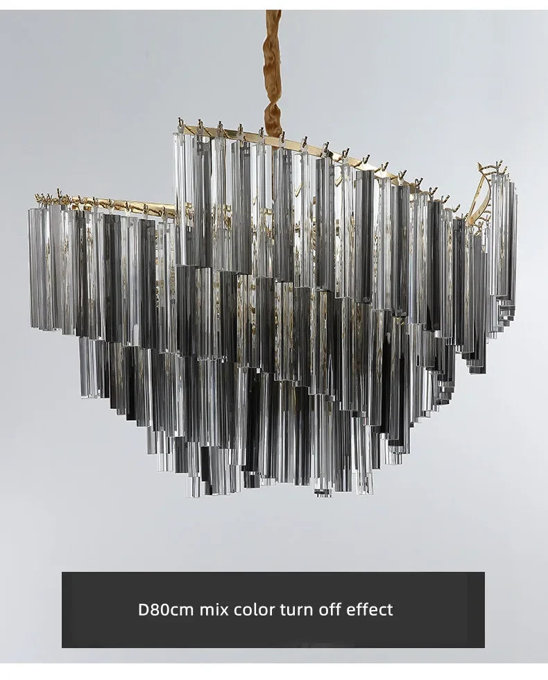 [Splendor] Modern Luxury Crystal Chandelier Gold