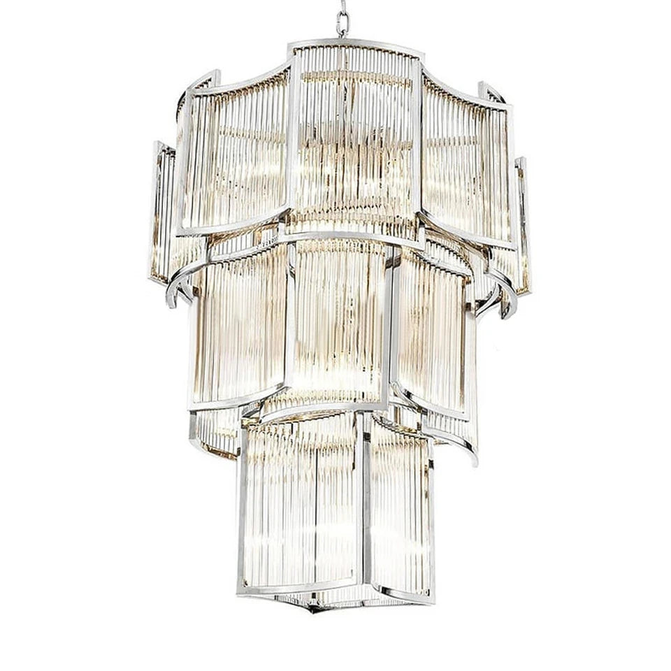 [Scandinavia] Nordic Crystal Loft Chandelier