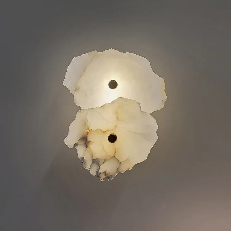 [Travertino] Natural Marble Wall Lamp Sconce