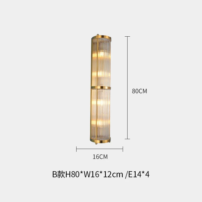 [Magnificenza] Villa Crystal Wall Lamp Long
