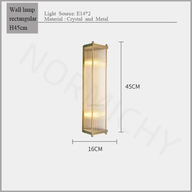 [Radiance] Copper Crystal Chandelier Golden Round