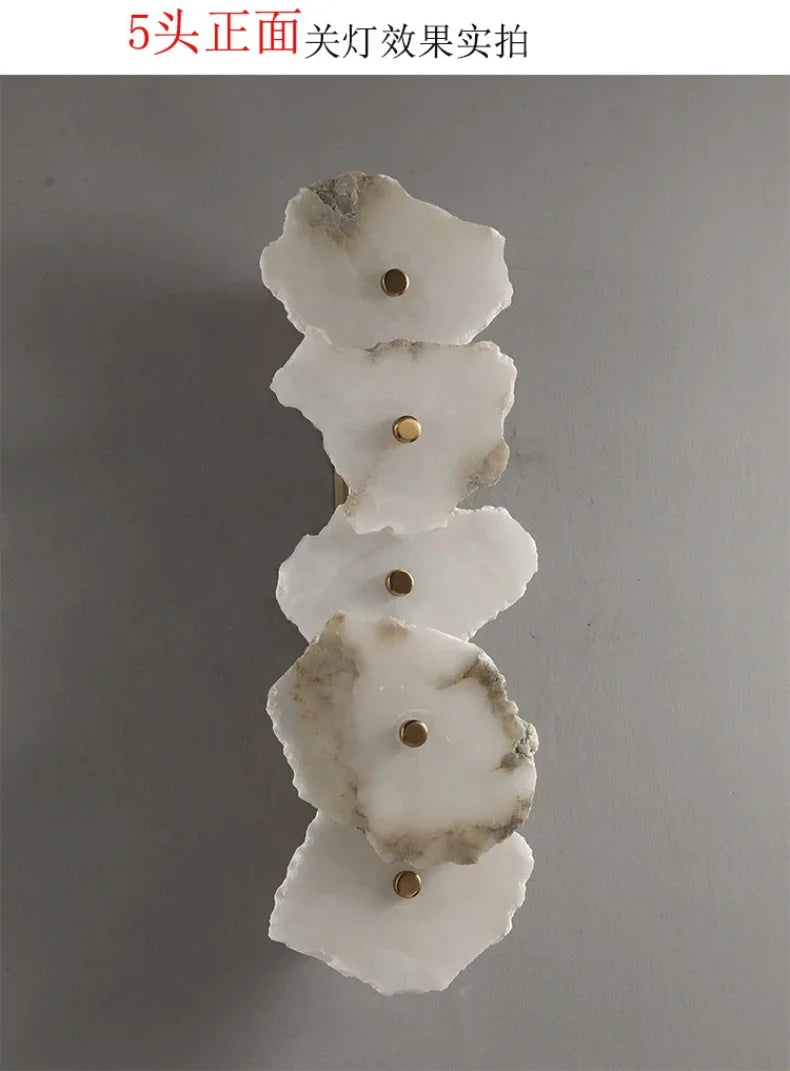 [Travertino] Natural Marble Wall Lamp Sconce