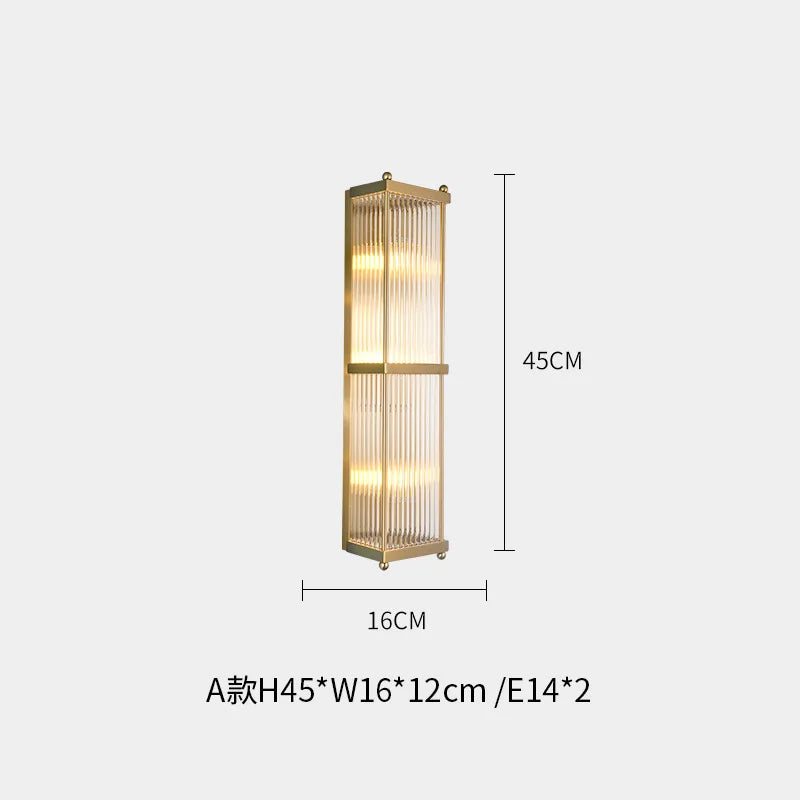 [Magnificenza] Villa Crystal Wall Lamp Long