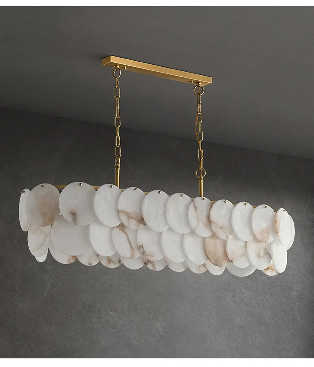 [Ovale] Luxury Marble Chandelier Oval