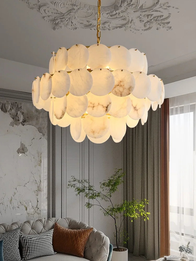 [Lusso] Luxury Marble Chandelier Modern Design