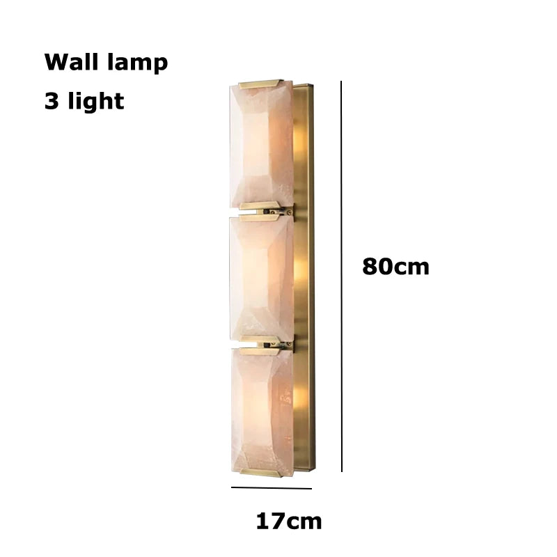 Vintage American LED Crystal Hanging Lamps Chandelier Lighting Retro Lustre Suspension Luminaire Lampen for Living Room
