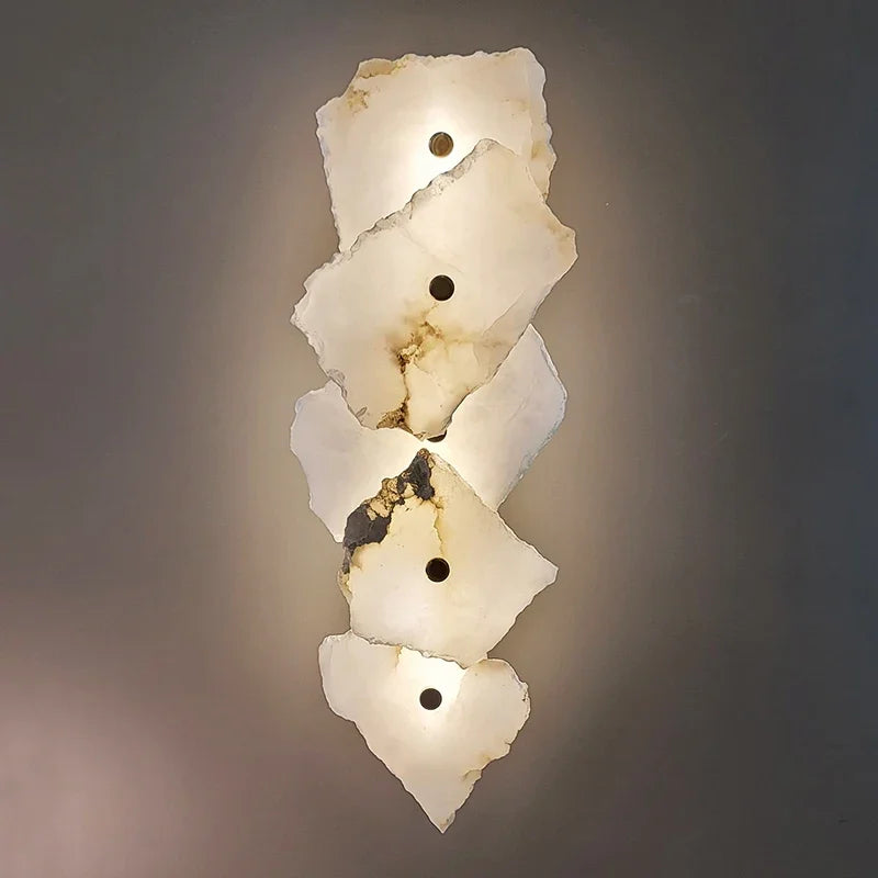 [Travertino] Natural Marble Wall Lamp Sconce