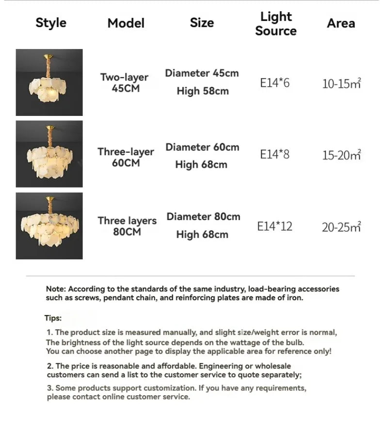 [Artisan] Marble Chandelier Round