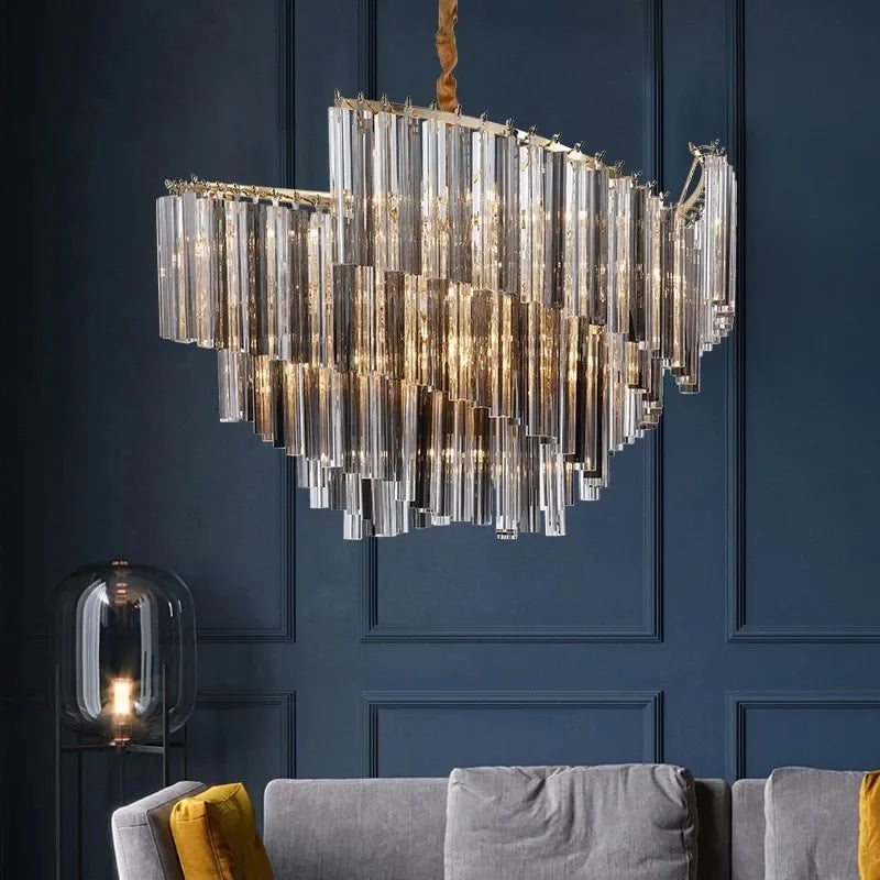 [Splendor] Modern Luxury Crystal Chandelier Gold