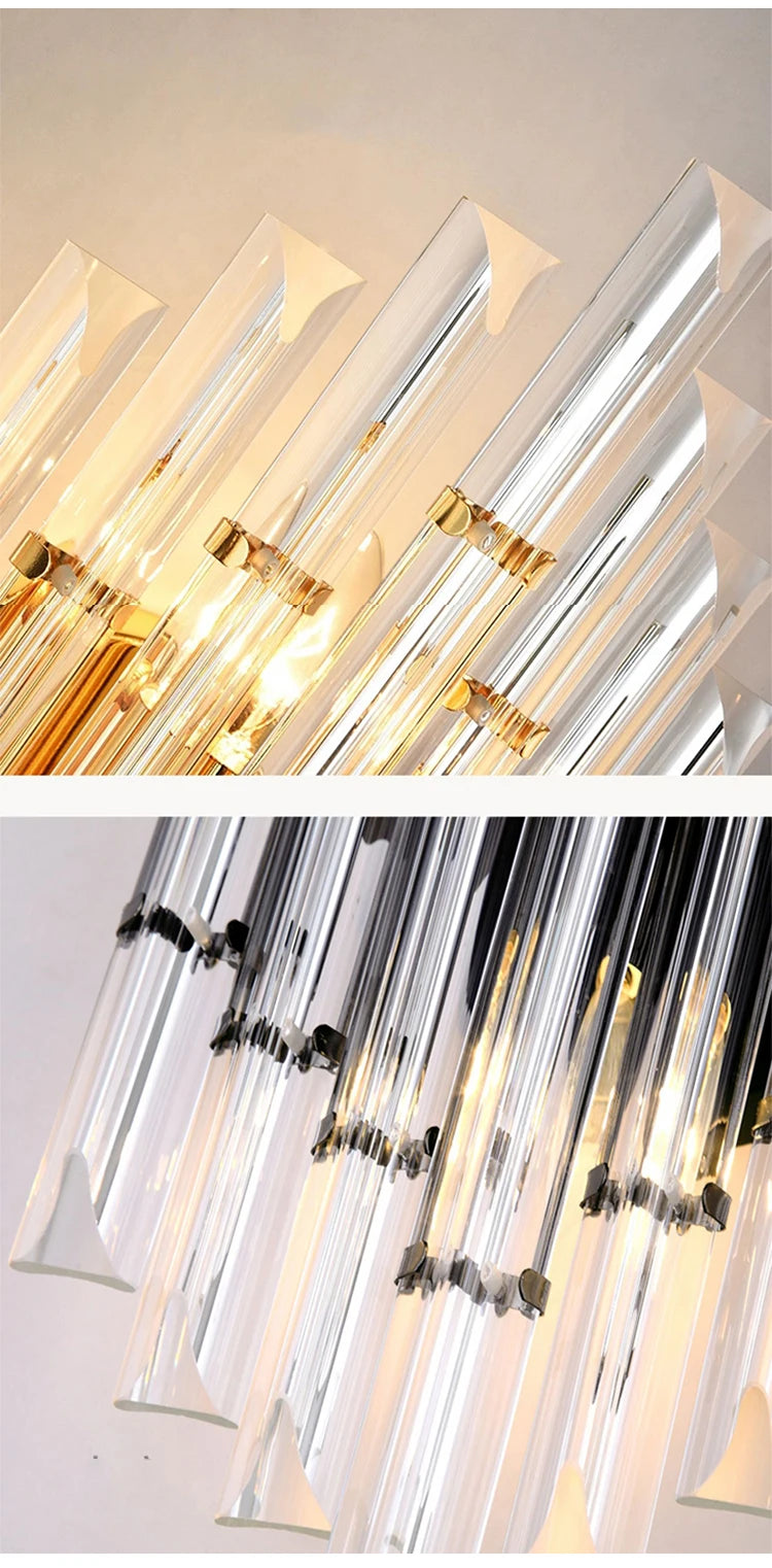 [rendy]  Crystal Wall Lamp Luxury Light